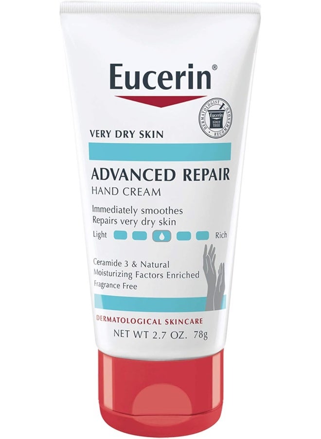 Eucerin كريم يد متقدم للإصلاح، 2.7 أونصة قد يختلف التعبئة - Image 1